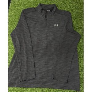 Under Armour Men's Threadborne Pullover‎  1/4 Zip Fitted Size 2XL  Barely Used
